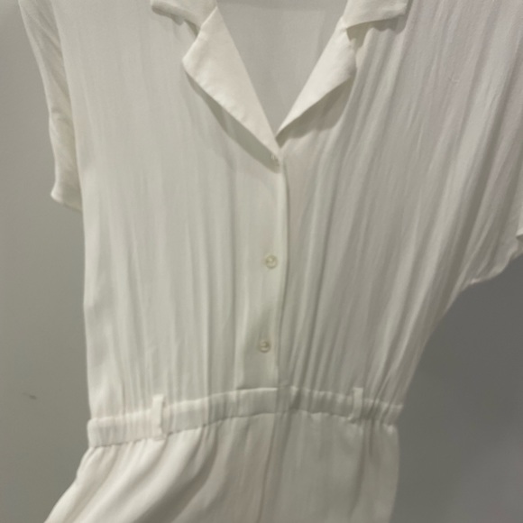 Aritzia/Wilfred White Romper (Size Medium) - Picture 5 of 8